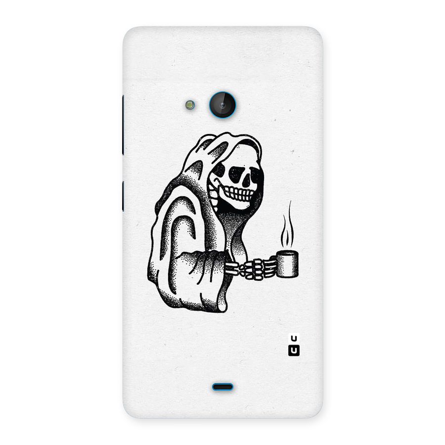 Dead But Coffee Back Case for Lumia 540