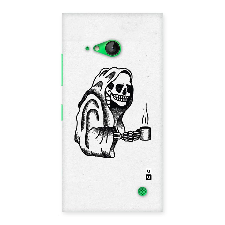 Dead But Coffee Back Case for Lumia 730