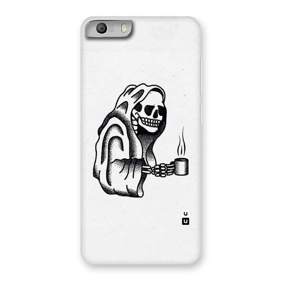 Dead But Coffee Back Case for Micromax Canvas Knight 2