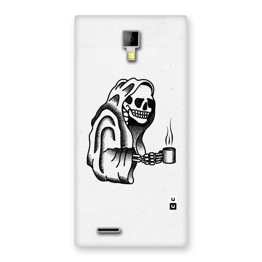 Dead But Coffee Back Case for Micromax Canvas Xpress A99