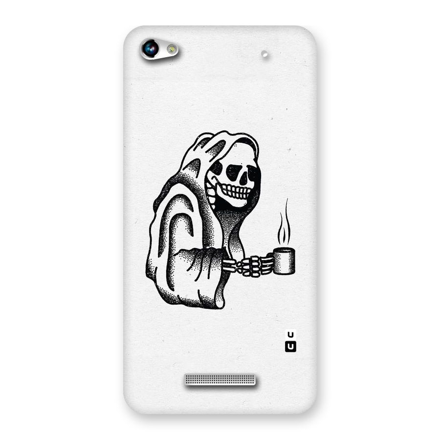 Dead But Coffee Back Case for Micromax Hue 2