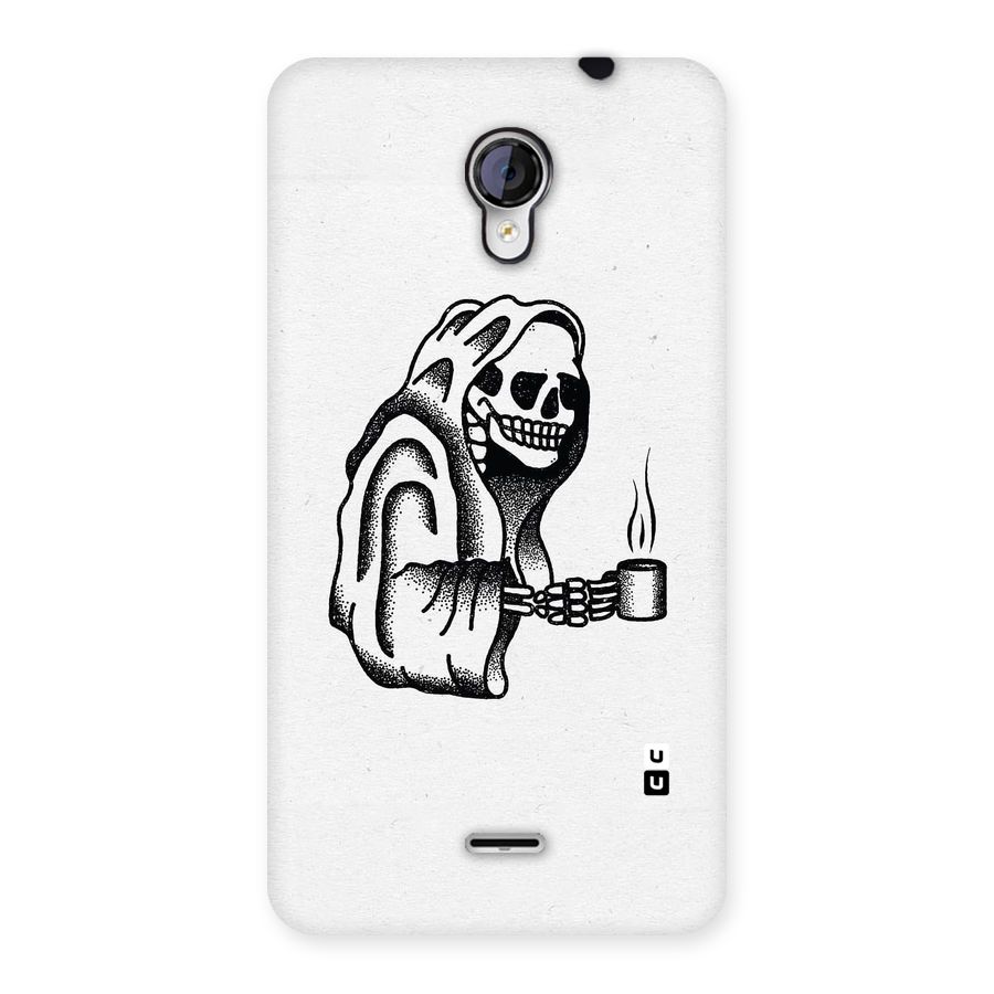 Dead But Coffee Back Case for Micromax Unite 2 A106