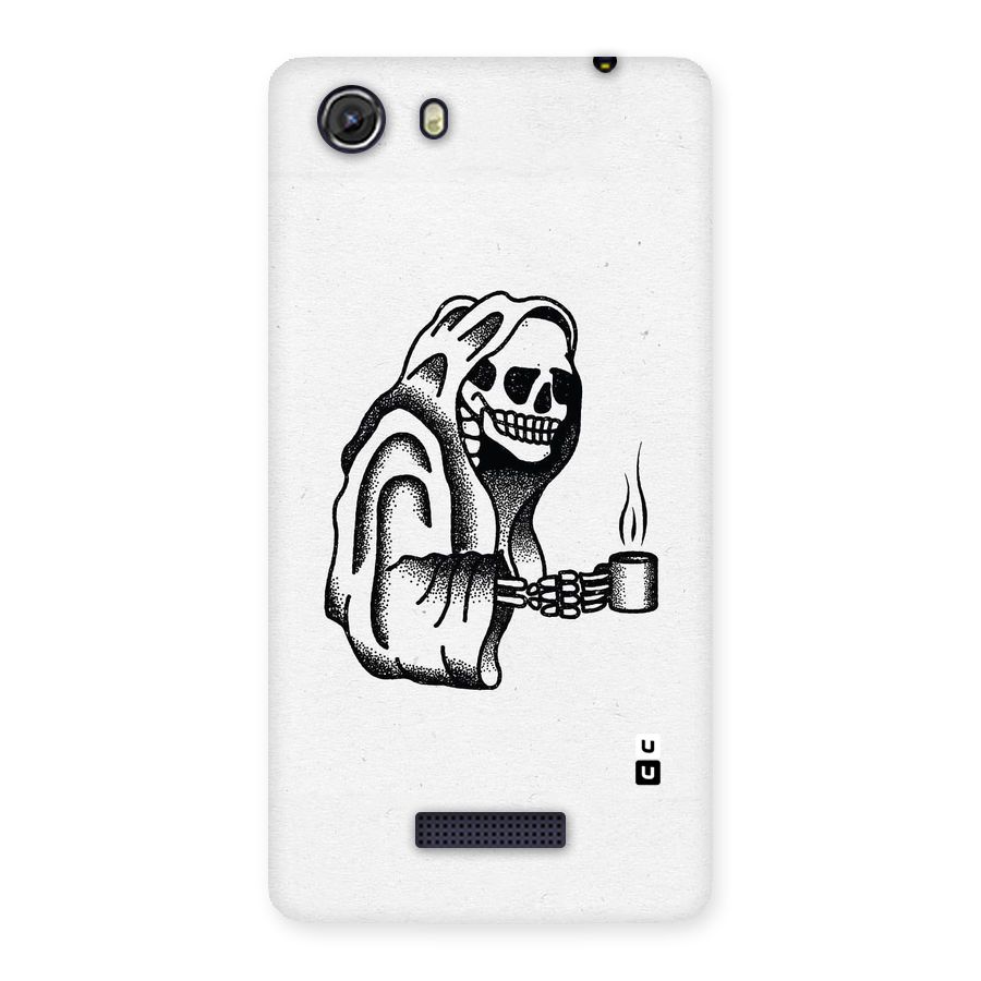 Dead But Coffee Back Case for Micromax Unite 3
