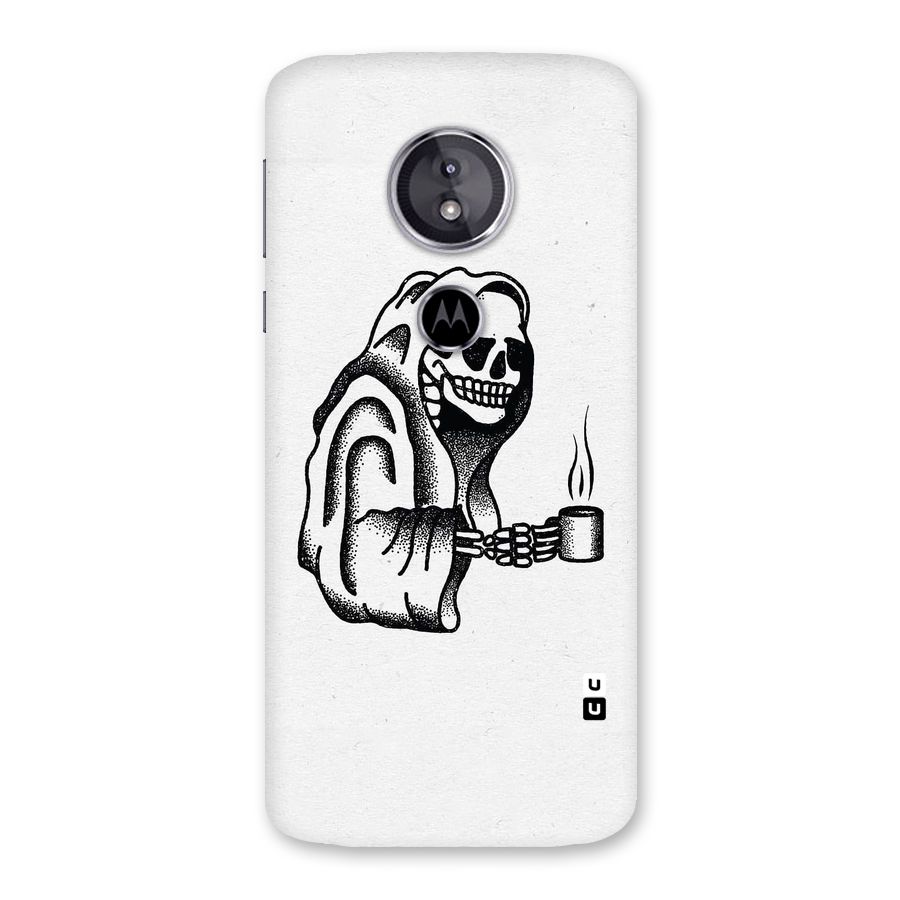 Dead But Coffee Back Case for Moto E5