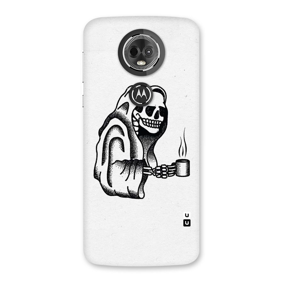 Dead But Coffee Back Case for Moto E5 Plus