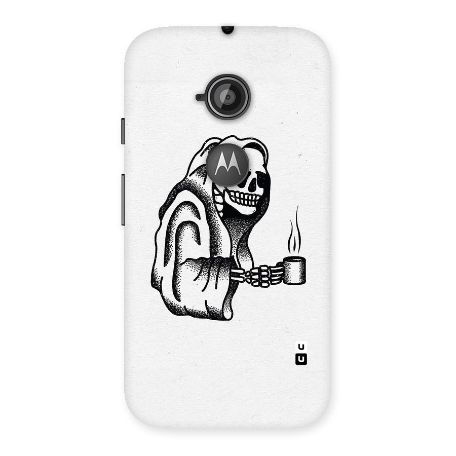 Dead But Coffee Back Case for Moto E 2nd Gen