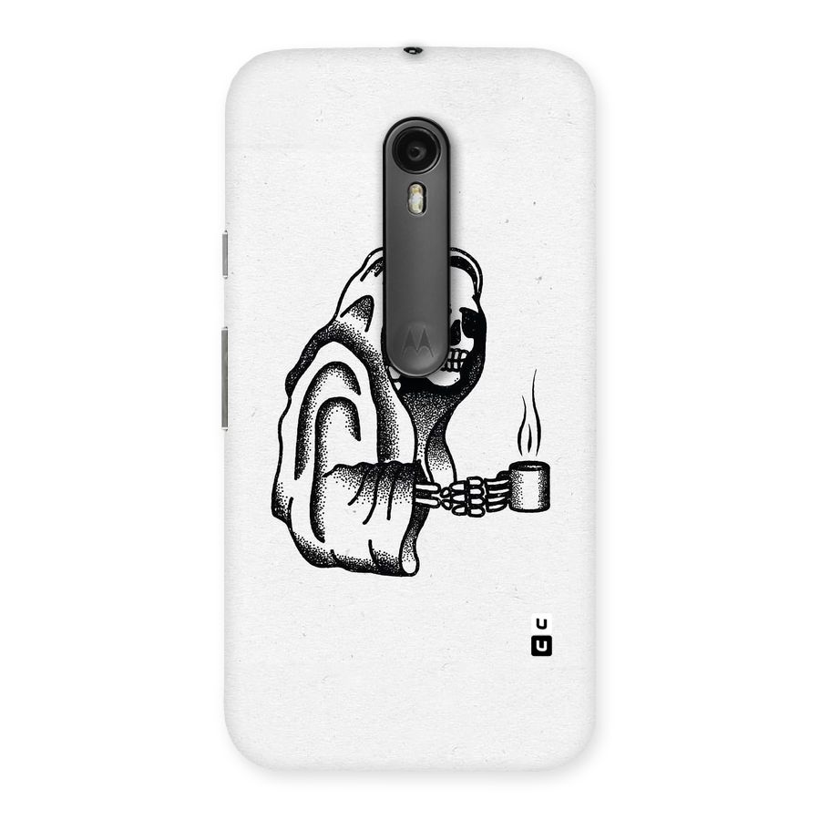 Dead But Coffee Back Case for Moto G3