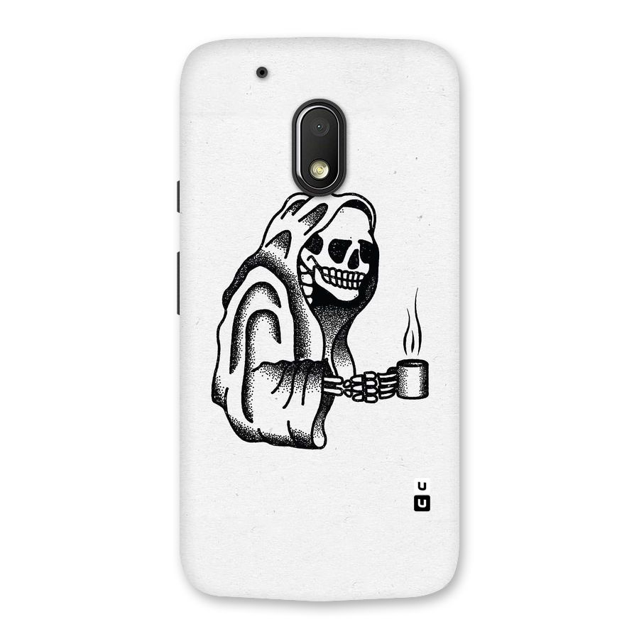 Dead But Coffee Back Case for Moto G4 Play