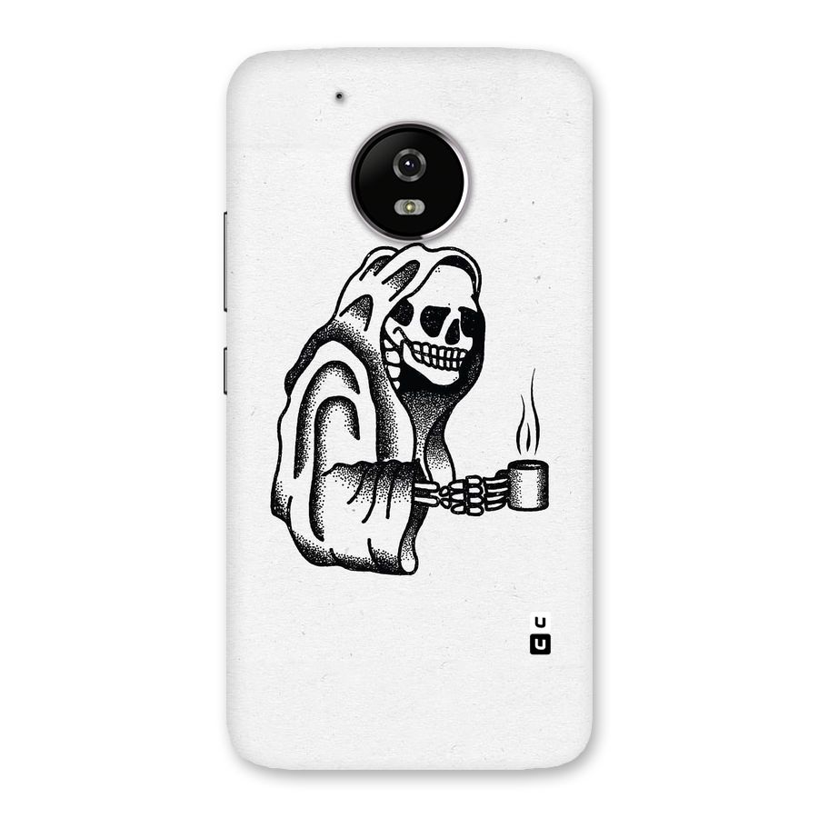 Dead But Coffee Back Case for Moto G5