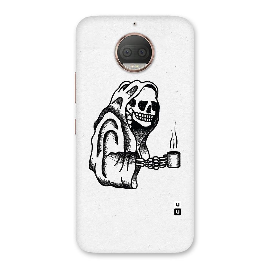 Dead But Coffee Back Case for Moto G5s Plus