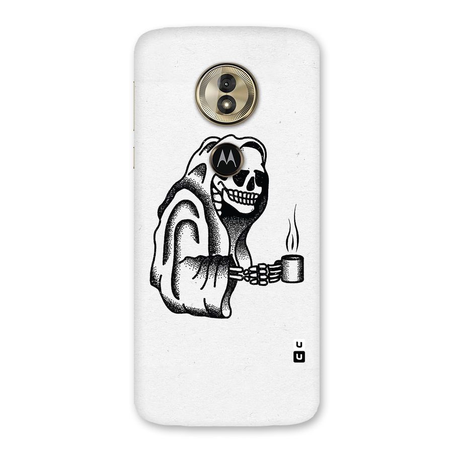 Dead But Coffee Back Case for Moto G6 Play