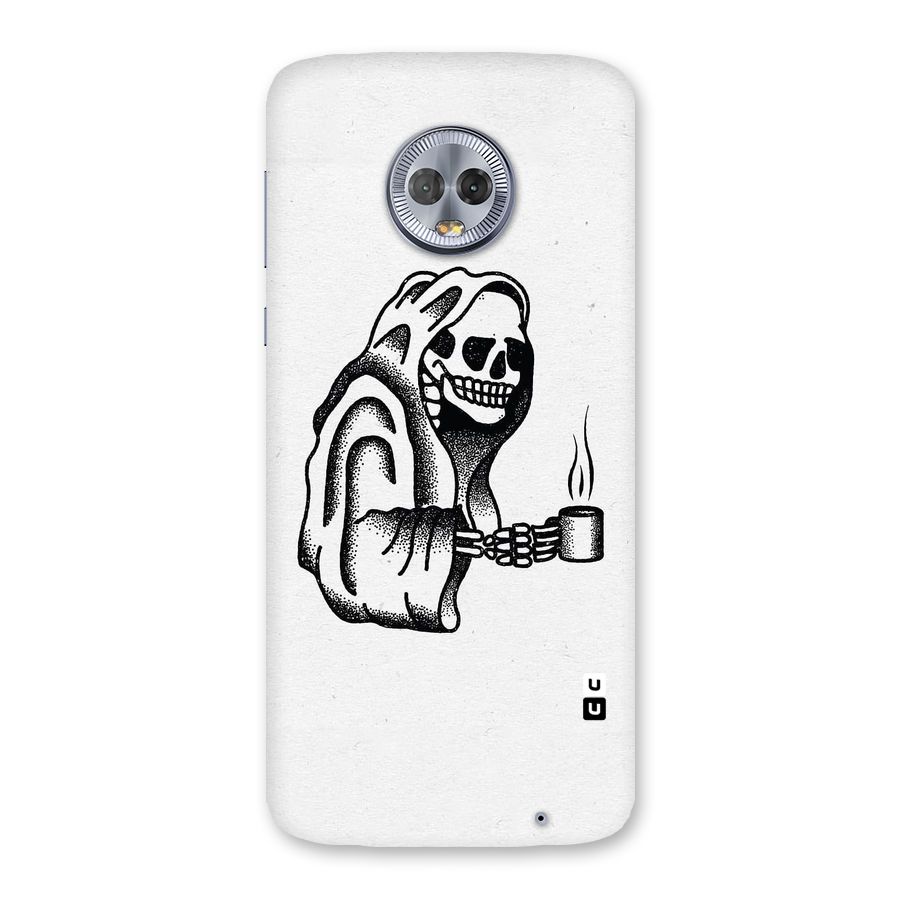 Dead But Coffee Back Case for Moto G6 Plus