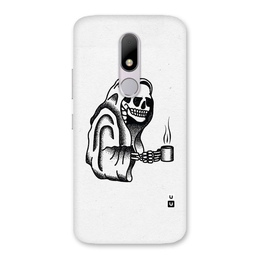 Dead But Coffee Back Case for Moto M