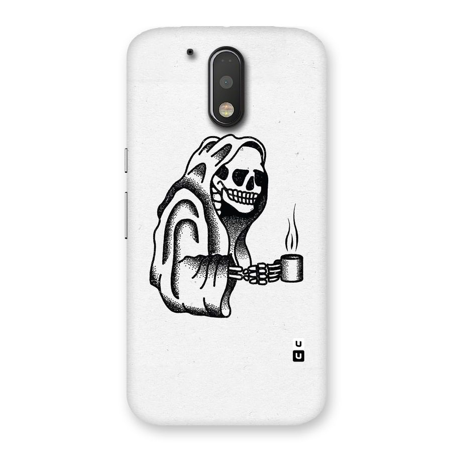Dead But Coffee Back Case for Motorola Moto G4