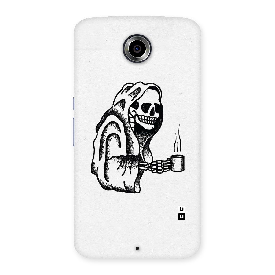 Dead But Coffee Back Case for Nexsus 6