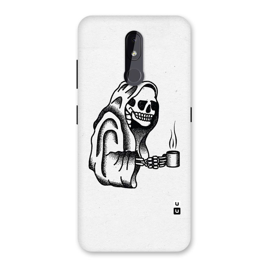 Dead But Coffee Back Case for Nokia 3.2