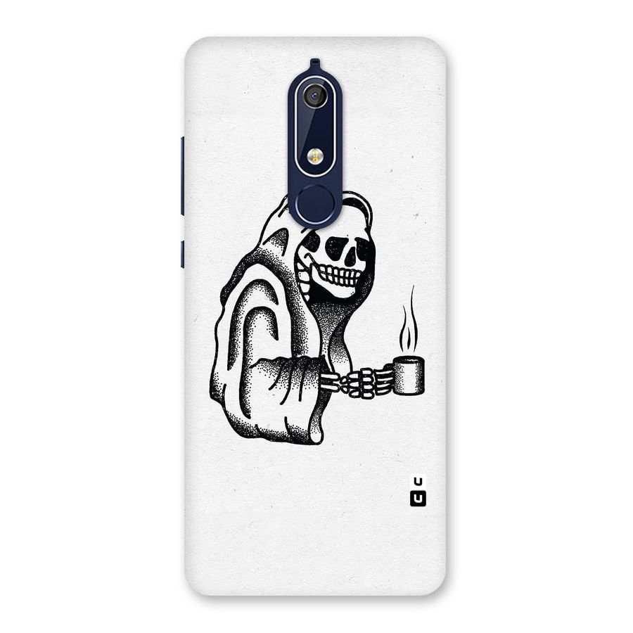 Dead But Coffee Back Case for Nokia 5.1