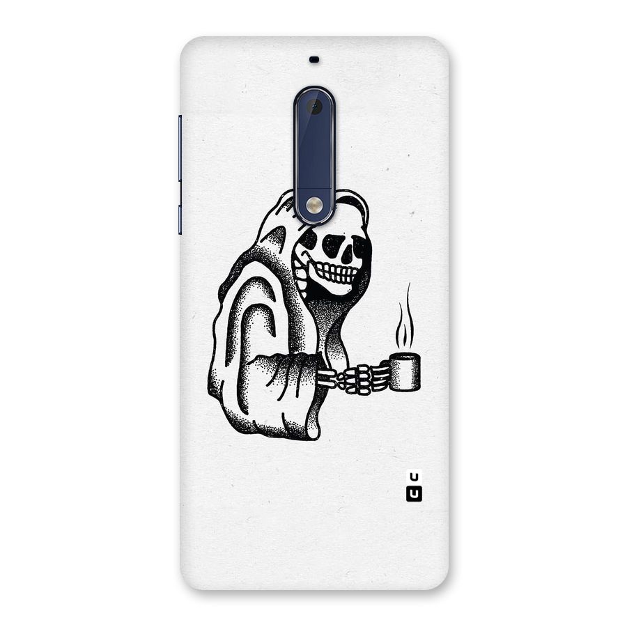 Dead But Coffee Back Case for Nokia 5