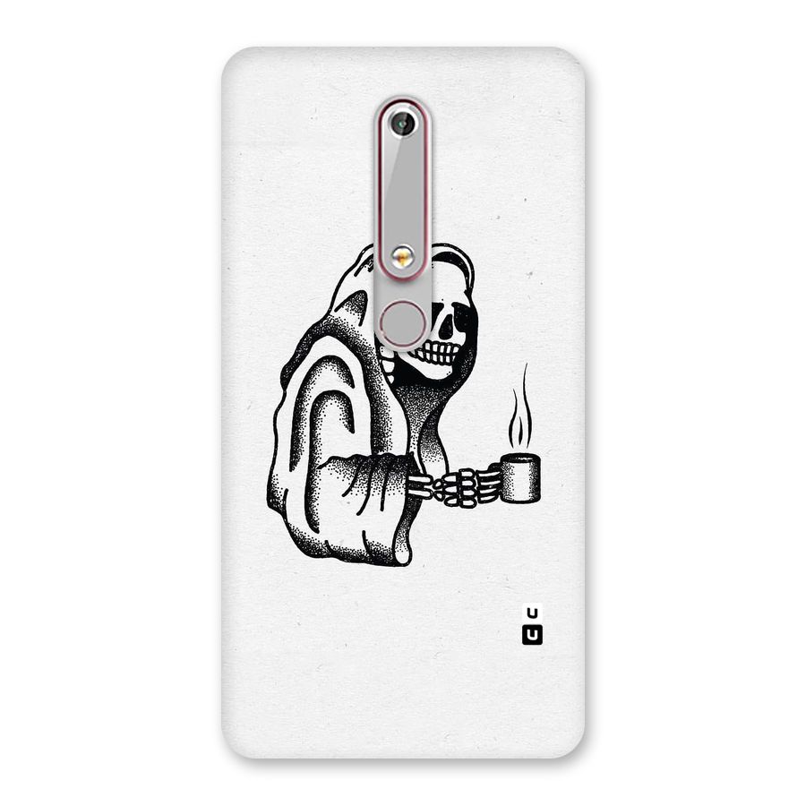 Dead But Coffee Back Case for Nokia 6.1