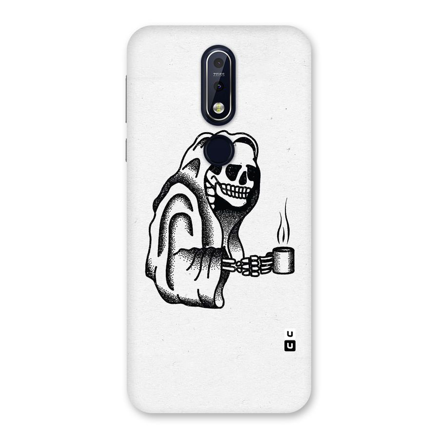 Dead But Coffee Back Case for Nokia 7.1