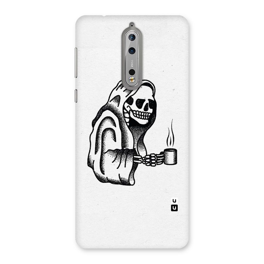 Dead But Coffee Back Case for Nokia 8