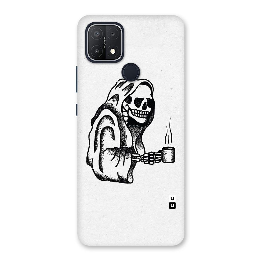 Dead But Coffee Back Case for Oppo A15