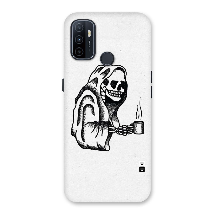 Dead But Coffee Back Case for Oppo A32
