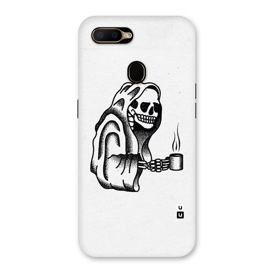 Dead But Coffee Back Case for Oppo A5s