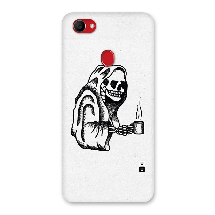 Dead But Coffee Back Case for Oppo F7