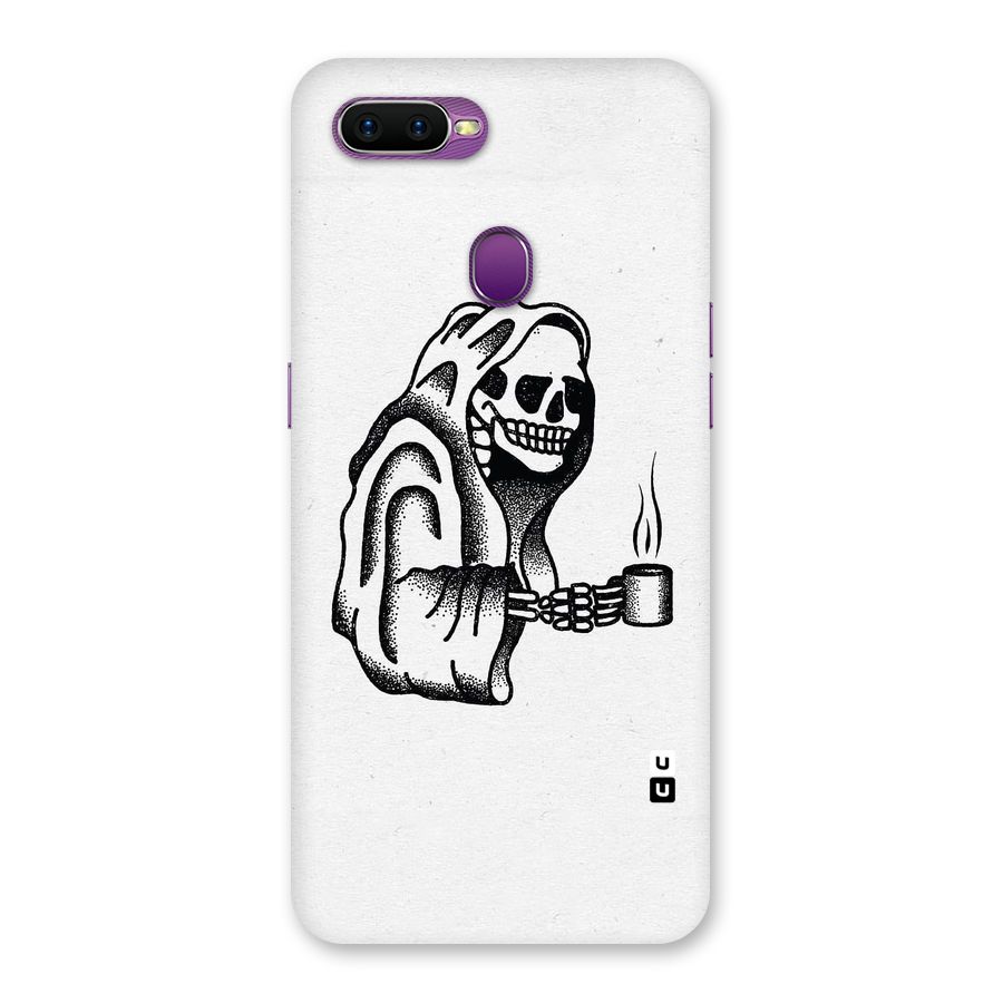 Dead But Coffee Back Case for Oppo F9