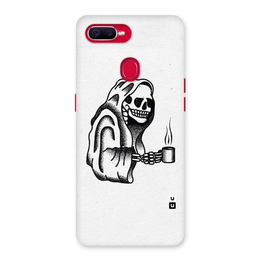 Dead But Coffee Back Case for Oppo F9 Pro