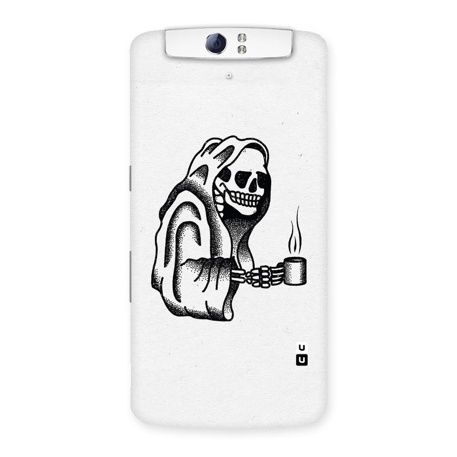 Dead But Coffee Back Case for Oppo N1