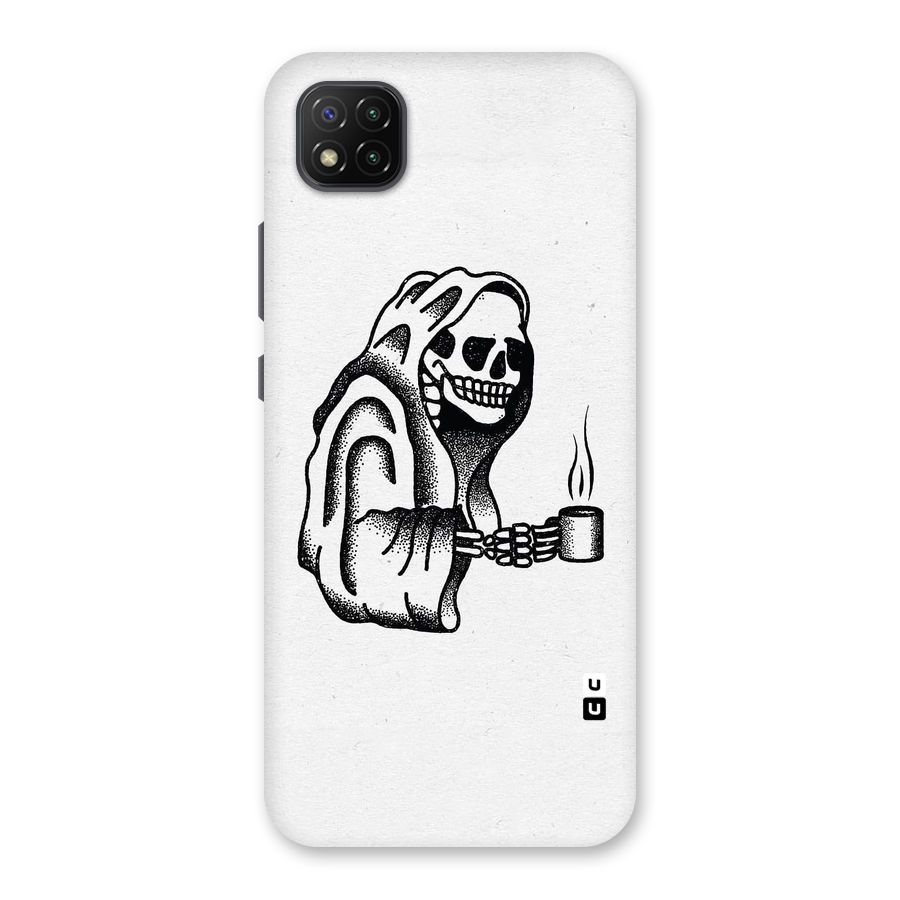 Dead But Coffee Back Case for Poco C3