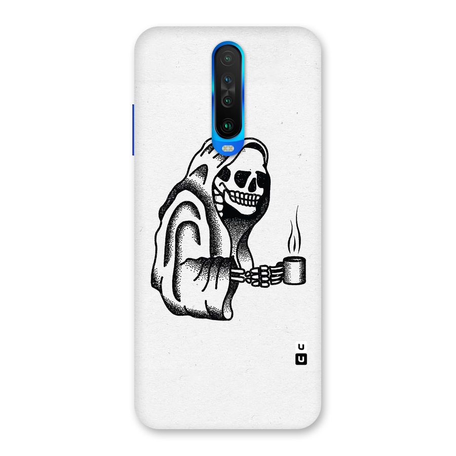 Dead But Coffee Back Case for Poco X2