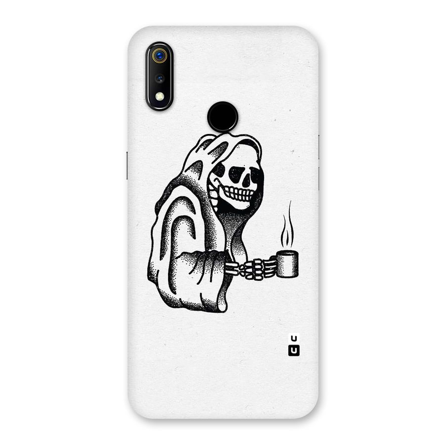 Dead But Coffee Back Case for Realme 3