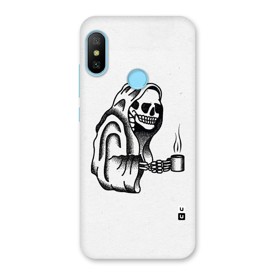 Dead But Coffee Back Case for Redmi 6 Pro