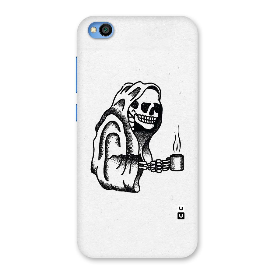 Dead But Coffee Back Case for Redmi Go