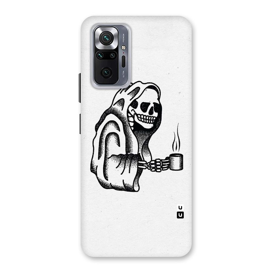 Dead But Coffee Back Case for Redmi Note 10 Pro