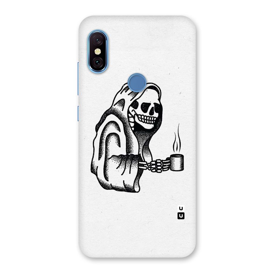Dead But Coffee Back Case for Redmi Note 6 Pro
