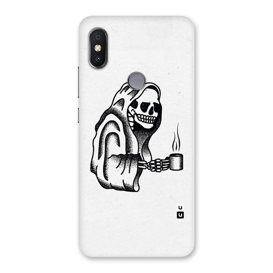 Dead But Coffee Back Case for Redmi Y2