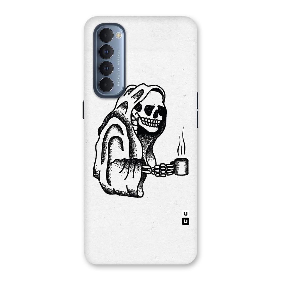 Dead But Coffee Back Case for Reno4 Pro