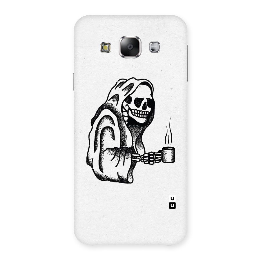 Dead But Coffee Back Case for Samsung Galaxy E5