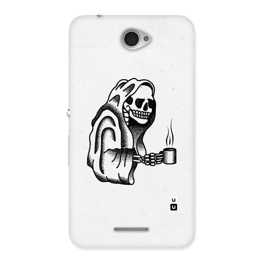 Dead But Coffee Back Case for Sony Xperia E4