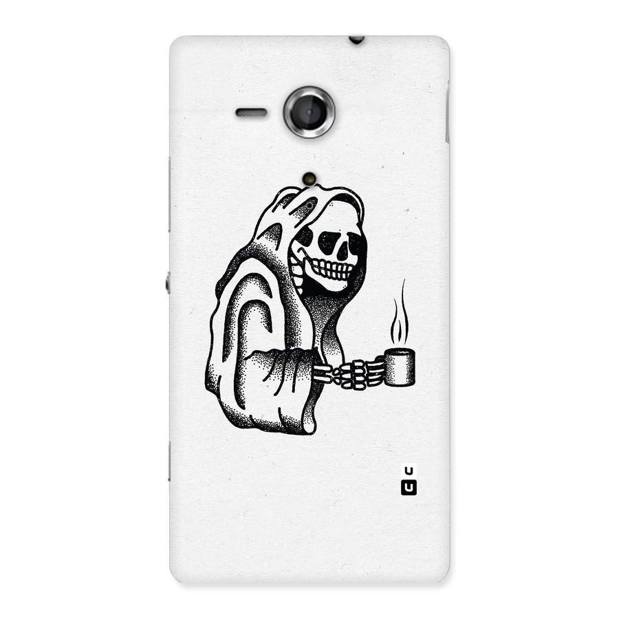Dead But Coffee Back Case for Sony Xperia SP