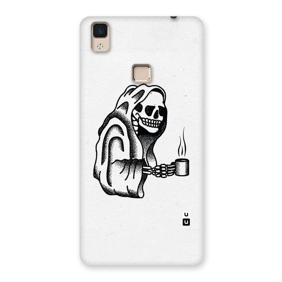 Dead But Coffee Back Case for V3 Max