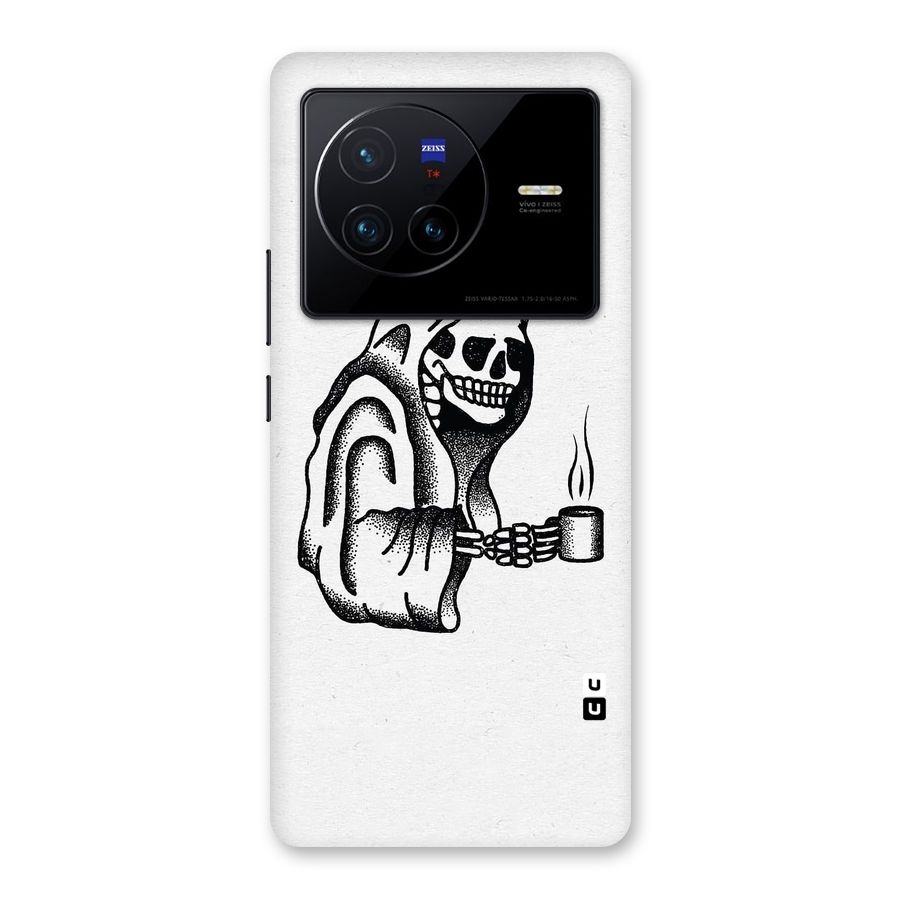 Dead But Coffee Back Case for Vivo X80