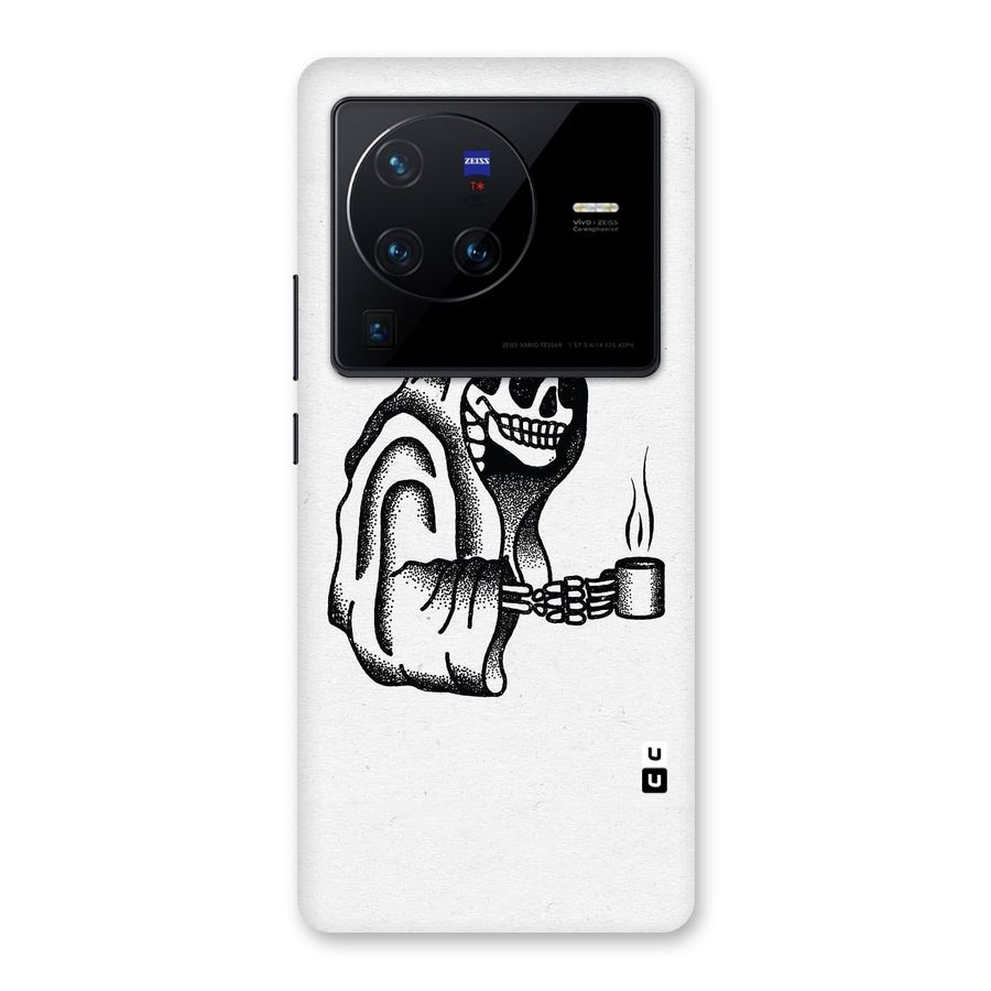 Dead But Coffee Back Case for Vivo X80 Pro