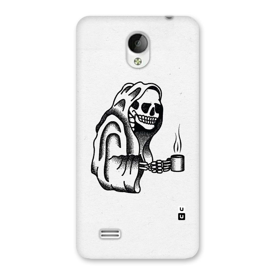 Dead But Coffee Back Case for Vivo Y21