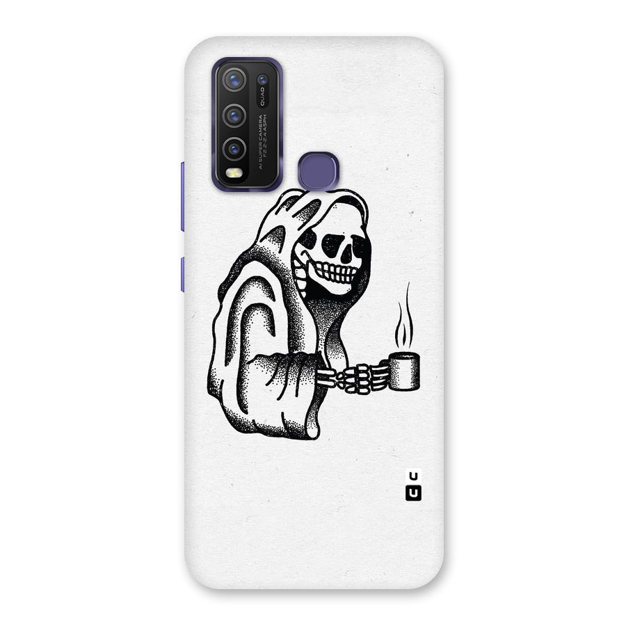 Dead But Coffee Back Case for Vivo Y30