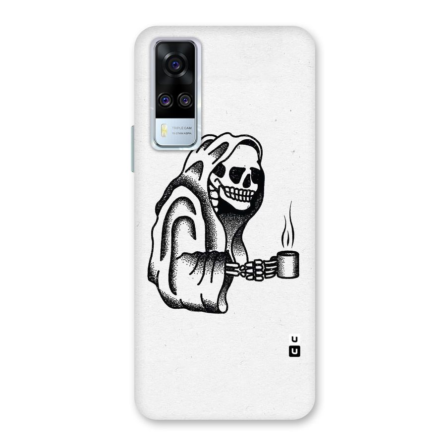 Dead But Coffee Back Case for Vivo Y31